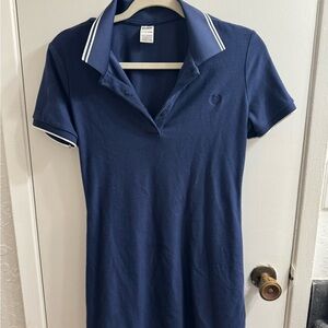 Navy Polo Dress